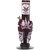 Moksha 12 inch Tall Acrylic Alien Bong With leaf  Amsterdam prints