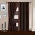 Story @ Home Brown 2 pc Door curtain-7 feet-DNR2071