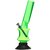 Moksha 12 Inch Transparent Green Acrylic Ice Bong. Tube Diameter 4cm