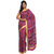 Kataan Bazaar Khaki Nylon Printed Saree With Blouse