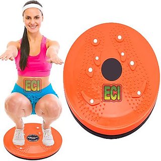 CROWN high quality Body Twister Tummy Twisting Rotating Disc Waist weight loss