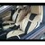 Khushal Black leatherette Universal Car seat cover for Maruti Suzuki Alto, Wagon R, Swift, Estilo I 10 etc (Set of 1 )