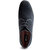 Vitello Genuine Leather Suede Navy Casual Shoes