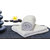 Story@Home White 2 Piece 450 GSM 100% Cotton Hand Towel Set (40X60 cms)
