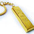 Mr Xs Bullion gold bar metal key chain
