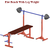 Flat Bench with leg weight and stand