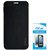 TBZ Flip Cover Case for Samsung Galaxy J3 with Tempered Screen Guard - Black