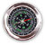 Pocket Magnetic Compass In Stainlesss Steel, Fengshui Vastu Compass