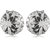 Om Jewells Sterling Silver Sparkling Beauty earrings with CZ stones ER7000118