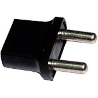 Buy 2 pin plug 220v to 110v flat US Plug to EU Plug Outlet Adapter