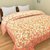 Marwal Jaipuri Light Weight Cotton Floral Print Pink Colour Reversible Double Bed Quilt