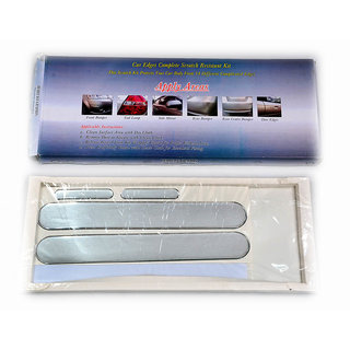 Takecare Bumper And Door Scratch Guard (Set Of 8) Color Match Silicon Car For Honda City I Vtec Sv