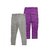 Juscubs Leggings Grey Glitter- Purple Glitter