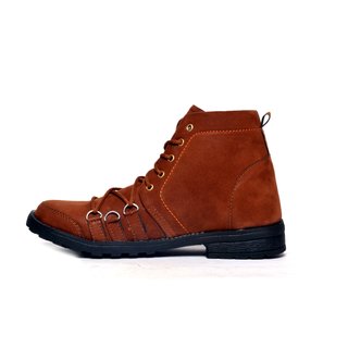 RAMZY OVER LESS BROWN CASUAL BOOTS
