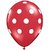 Beautiful RED Color Polka Dot Balloons Big Size