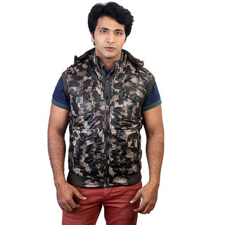 Half sleeve jacket online mens