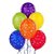 Funcart Assorted Colors Confetti Printed Balloons (Pack Of 5)