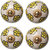 ClayArt Round Solid Hand painted Ceramic Cabinet/Draw Knob