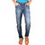 Mens Relaxed Tapered Dark Ruffle Used Wash Jeans for Mens (FJ-1864 Dk Blue)