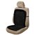 AutoSun - Car Wooden Bead Seat  Cushion with Beige Velvet Border