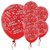 Funcart Red Elegant Happy Birthday Balloons (Pack Of 5)