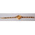 Fancy Gold Dial Stone Studded Enamel Design Bracelet Strap Ladies Watch