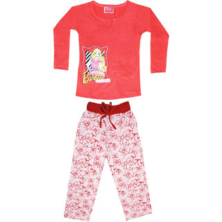 Barbie Night Suit 8068 Carrot