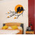 Pvc Love Birds Under The Moonlight Wall Sticker