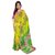 Prafful Yellow chiffon saree with untitched blouse