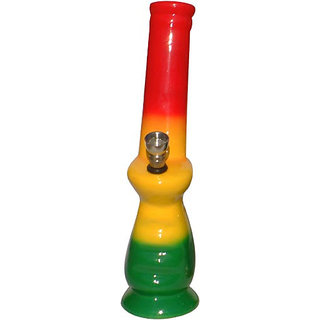 Moksha PIC504R Ceramic Water Pipe Rasta Color