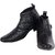 George Adam Black  Synthetic Leather Boots