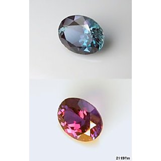 alexandrite gemstone 5.10 ,colour changing stone , harshal gemstone