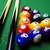 16Pcs Deluxe Pool Billiard Balls Regulation Standard 2 1/4 inch Full set