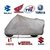 Water Proof Bike Body Cover -Universal Motorcycle Cover ( Silver)