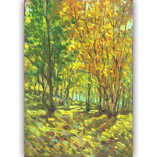Vitalwalls Landscape Canvas Art Print on Wooden Frame (Landscape-241-F-30cm)
