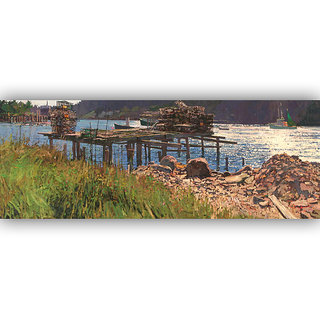 Vitalwalls Landscape Painting Canvas Art Print.Landscape-251-60cm