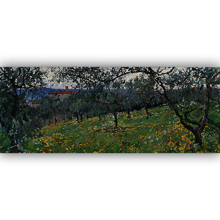 Vitalwalls Landscape  Canvas Art Print on Wooden Frame (Landscape-292-F-30cm)