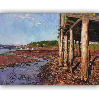 Vitalwalls Landscape Painting Canvas Art Print (Landscape-302-F-30Cm)