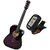 Jixing Acoustic Guitar with Tuner, Purple