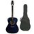Master Blue Acoustic Guitar With Bag