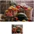 E-Retailer Stylish Multi Fruits Design Table Mates (set of 6 Pcs.)