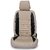 Hi Art Beige/Black Complete Set Leatherite Seat covers Mahindra Scorpio 9 Seater