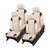 Hi Art Beige/Black Complete Set Leatherite Seat covers Tata Indigo eCS