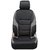 Hi Art Black/Silver Complete Set Leatherite Seat Covers for MarutiWagonR Old