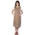 MomToBe Maternity / Pregnancy Gown / Dress Brown