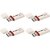 Moserbaer Pack of 4 16 GB  Pen Drive (White)
