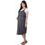 MomToBe Maternity / Pregnancy Gown / Dress Carbon Black and White