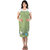 MomToBe Maternity / Pregnancy Gown / Dress Green and White