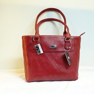 Elimier Women Stylish Hand Bag Red