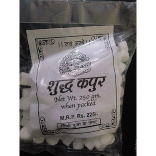 Original CAMPHOR / KAPOOR / KAPUR FOR NAVDURGA GANPATI ARTI MATA PUJA / KARPUR With Free Five Mukhi Rudraksha